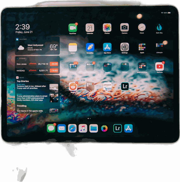 Tablet repaired by CellSmash